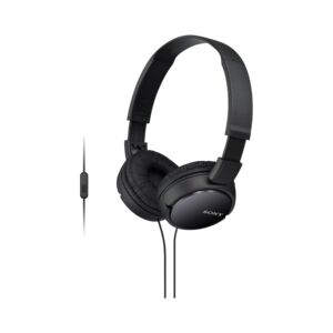 Sony Stereo Headphones with Mic Black Sony Stereo Headphones with Mic Black